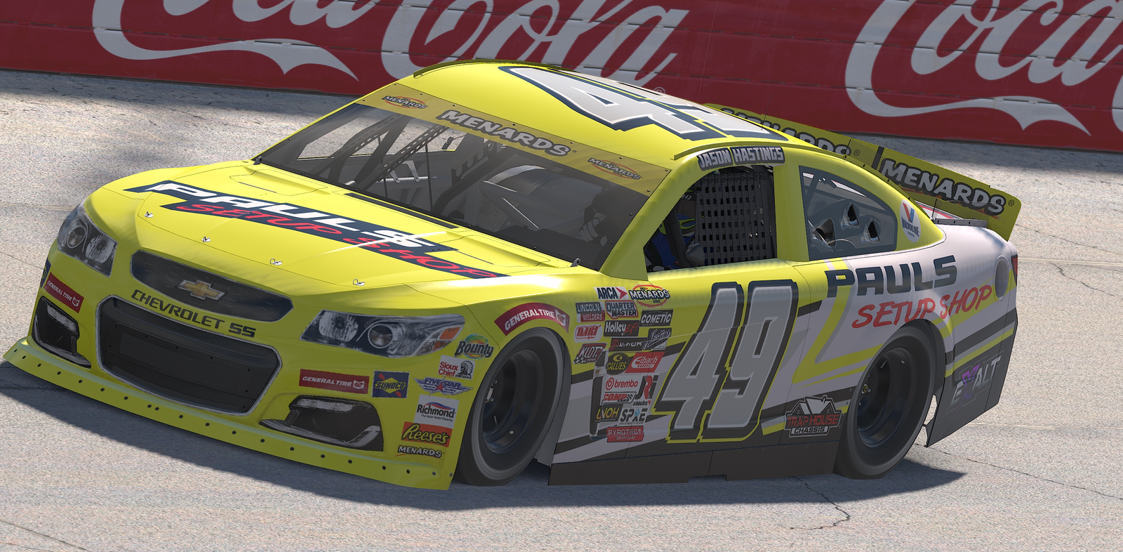 Professional Stock Car Racing Livery Design